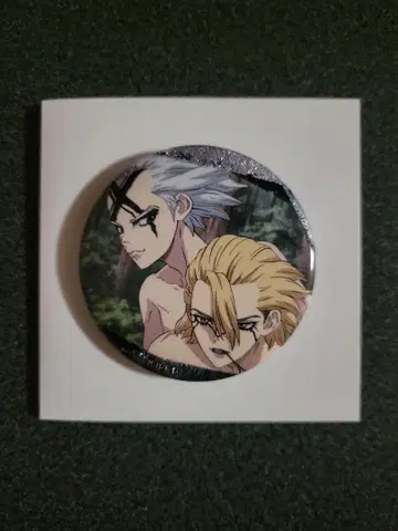 Dr.STONE 닥터스톤 제노&스탠리 캔뱃지