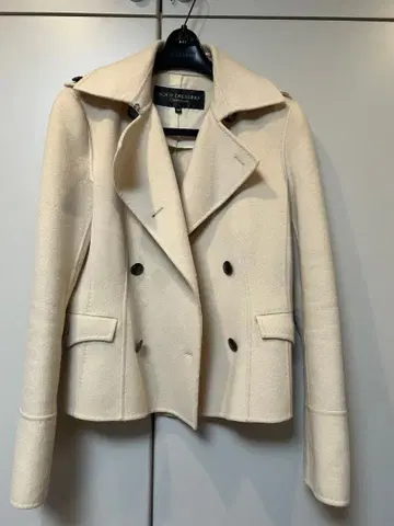 아이보리 더블 브레스트 테일러드 자켓