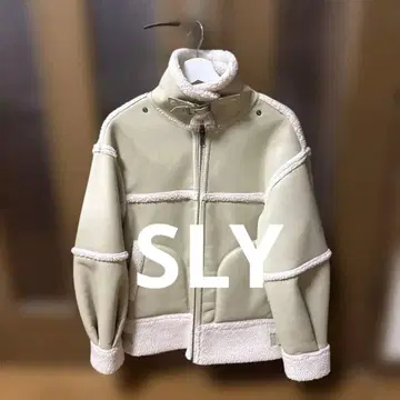 SLY 페이크 레더 재킷 리버서블 S 사이즈