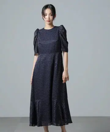 troisiemechaco/컷 자카드 원피스