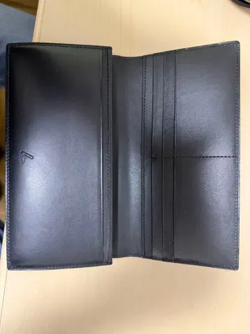 [ 츠치야 가방 ] 천연 가죽 올 가죽 누메 브라이들 장지갑 블랙