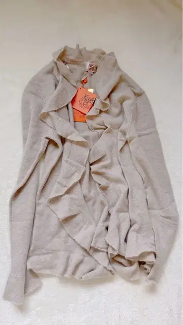 새상품 내몽골산 캐시미어 100% 여성용 니트 긴팔 가디건