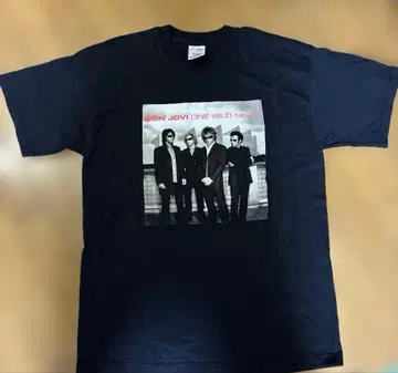 BON JOVI 티셔츠 월드 투어 L 빈티지 00s 2001