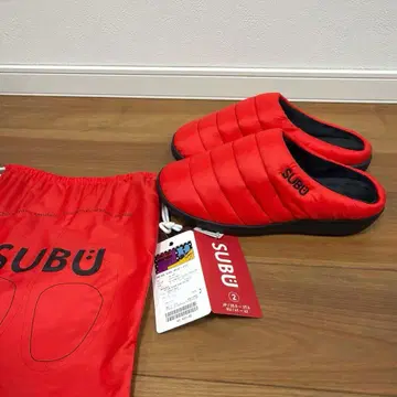 새상품 SUBU 포피 레드 2 25.5-27.5cm