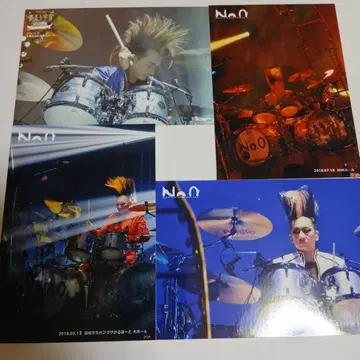 묶음 판매 4장 BUCK-TICK 야가미 토루 멤버 세트 메모카