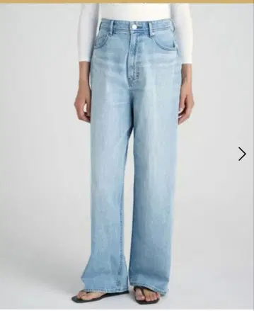 [ 새상품 ] YANUK 야누크 JOAN 루즈 스트레이트 데님 팬츠 26