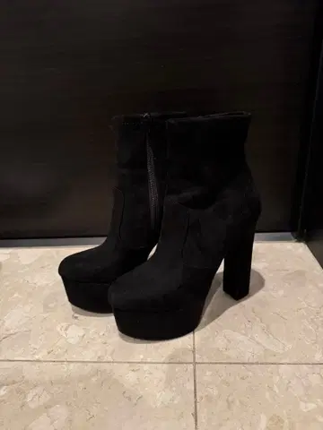 [ R&E ] 와이드 힐 스트레치 숏부츠