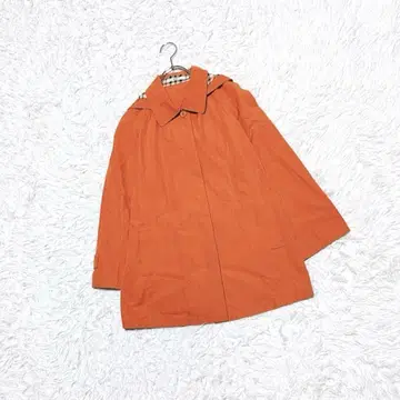 [ DAKS ] 점퍼 (M) 후드 부착 라이트 아우터 오렌지