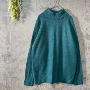 니코앤드 긴팔 니트 스웨터 하이넥 울 혼방 루즈핏 세탁 가능 가을/겨울