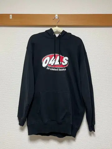 04 Limited Sazabys 포리미 속기모 후드티 블랙 XL