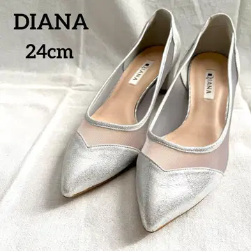 [ DIANA ] 다이애나 펌프스 24 시스루 실버 결혼식