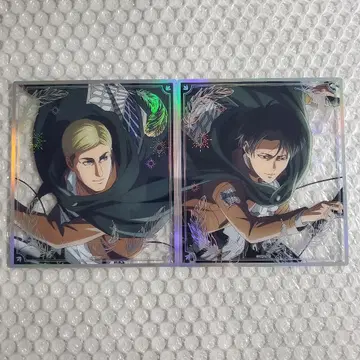 진격의 거인 반다이남코 오로라 클리어 색지 엘빈 리바이