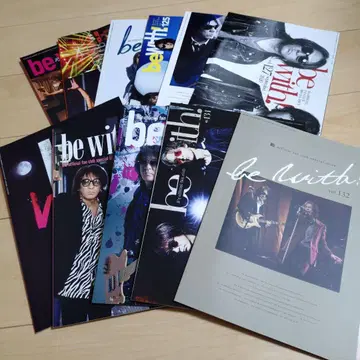 B'z be with 뉴스레터 11권 세트 vol.122~132