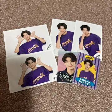 히라타 미츠히로 공식 사진+프로필 카드 묶음 판매