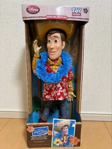 토이스토리 하와이안 베케이션 토킹 피규어 우디