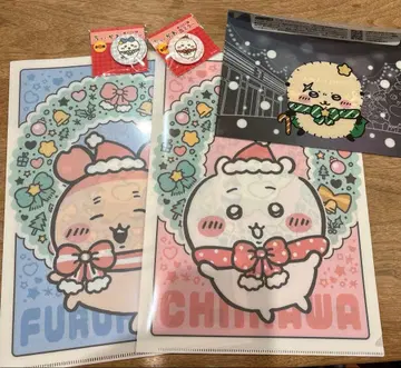 치이카와 (먼작귀) 세븐 캔 거울 플랫 케이스 클리어 파일