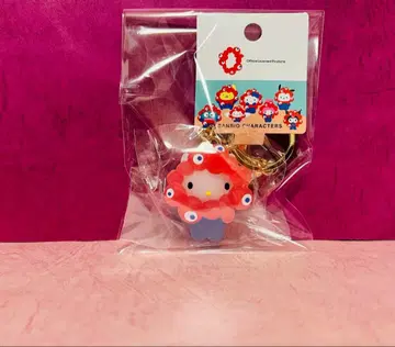 오사카 간사이 만박 expo2025 산리오 헬로키티 클리어 컬러 키링