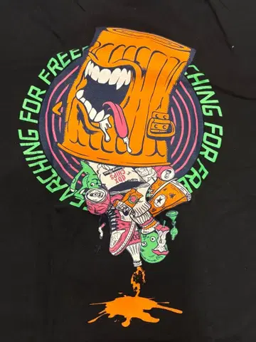 더스트박스 T셔츠 쓰레기통 디자인