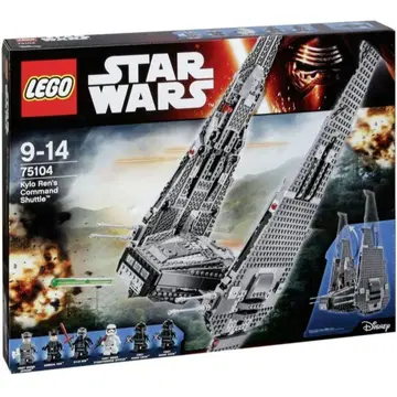 레고 스타 워즈 카일로 렌의 코만도 셔틀 TM 75104