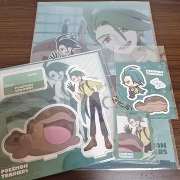 포켓몬 치리 아크릴 스탠드 키링 클리어 파일 굿즈 세트