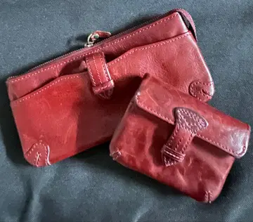 Dakota 가죽 장지갑 동전 지갑 파우치 세트