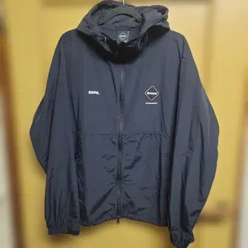 L 사이즈 FCRB SUPPLEX NYLON HOODED BLOUSON