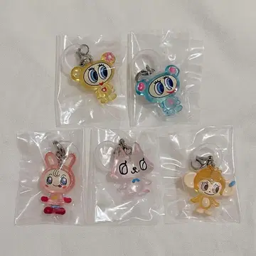 나루미야 캐릭터즈 메지루시 액세서리 5개 세트