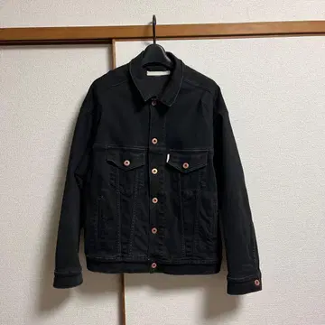 블랙 데님 자켓 XS