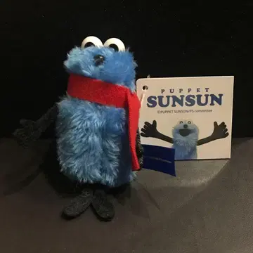 퍼펫 순순 머플러 봉제 인형 프라이스 빨간색