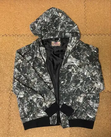 리얼트리 지퍼 후드티 후드 부착 자켓