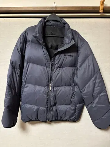 SUZUKI 다운 자켓 M 네이비