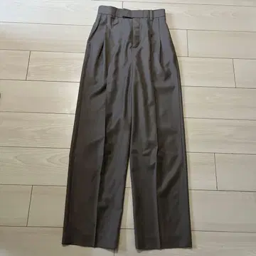 새상품급 STUNNING LURE 친츠 와이드 테이퍼드 팬츠