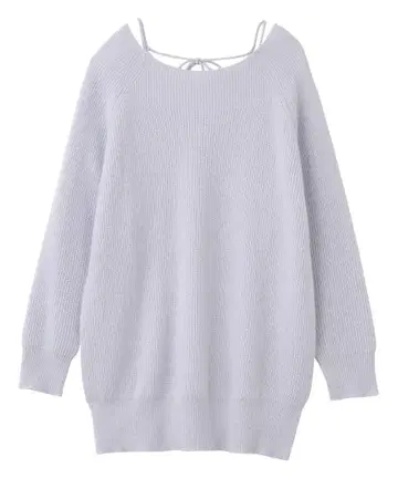 코코딜 택 포함 새상품 라쿤 혼방 니트 미니 원피스 25AW