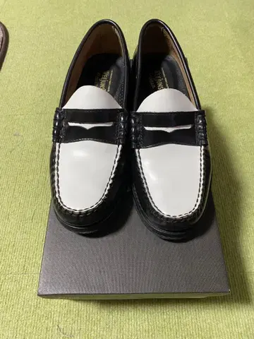 G.H.BASS - 바이컬러 로퍼 24.5cm [ 새상품급 ]