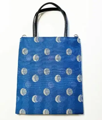 니시진 비단 금란 이궁의 길 플랫 미니 토트