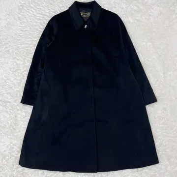 퓨어 캐시미어 100 코트 롱 고급 울 A 라인 맥시 길이 블랙