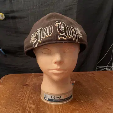 브라운 New York 야구 모자