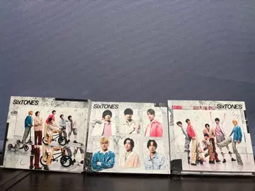 SIXTONES 앨범 3장 세트