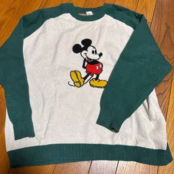 미키 자카드 니트