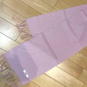 MICA&DEAL 머플러 얇은 소재 라이트 핑크 (미사용 새상품)