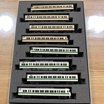 N 게이지 8량 세트 철도 모형