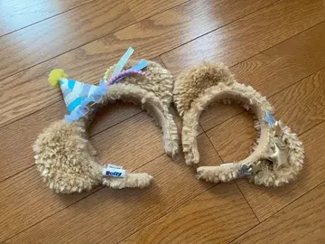 더피 머리띠 도쿄디즈니씨 한정판 새상품급 2개 세트