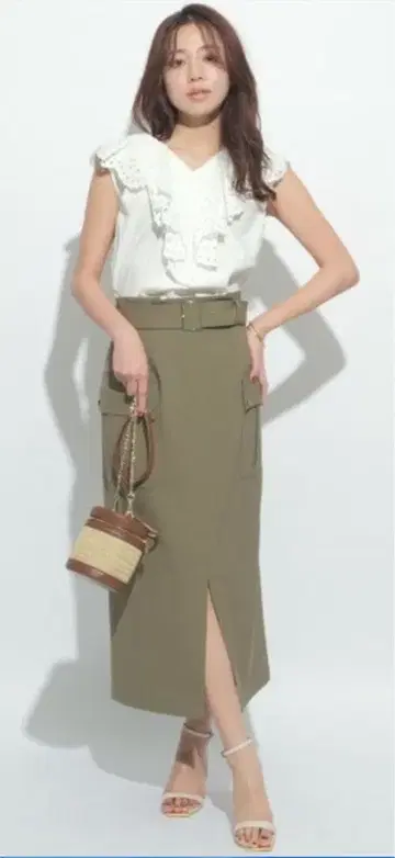 JUSGLITTY 워크 타이트 스커트