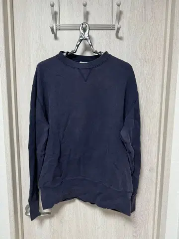 LOOPWHEELER 네이비 맨투맨 L 사이즈