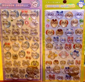 치이카와 (먼작귀) 모자 꽁지 드롭 2장 산리오