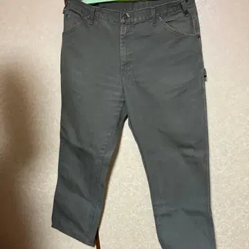 디키즈 페인터 팬츠 카키 레드 패치