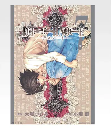 제일복권 DEATH NOTE F상 클리어 포스터 L 7권