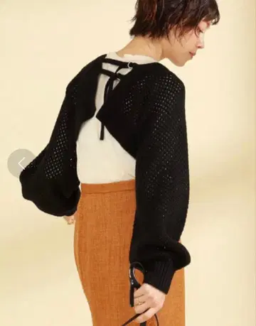 Ray BEAMS 메쉬 볼레로