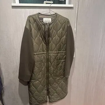 Ray BEAMS 올리브 퀼팅 자켓