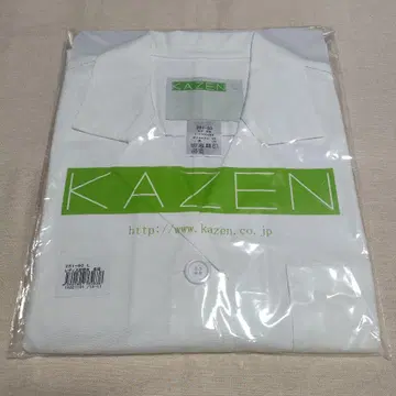 흰 옷 KAZEN 261-90 L 사이즈